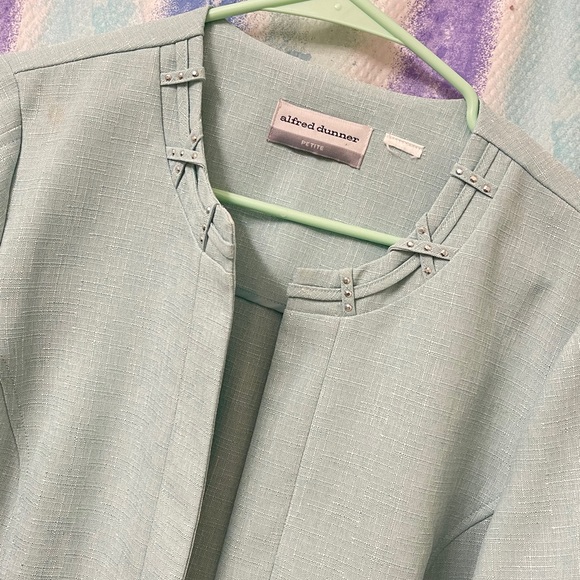 Alfred dunner blazer and pant set size 10p - Picture 5 of 9